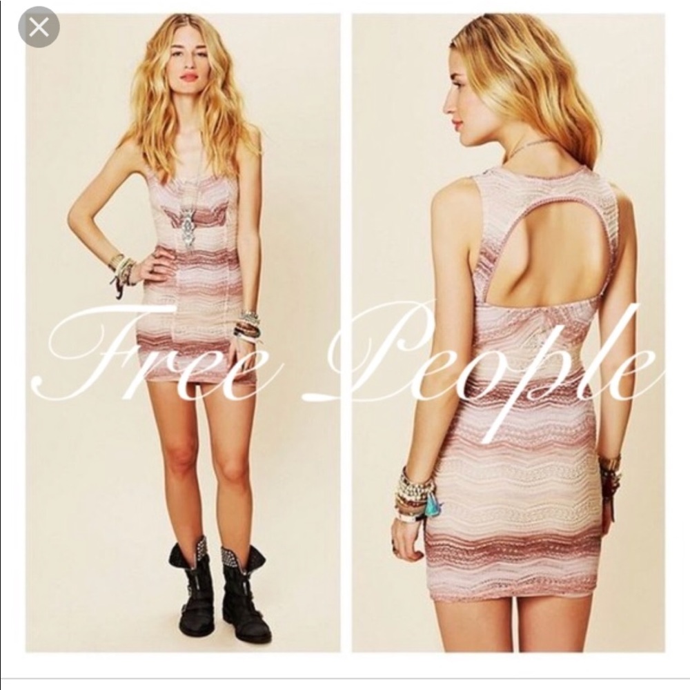 Free People Ombré mini dress